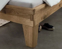 Doppelbett 'Navarra I' 160x200cm Wildeiche geölt