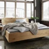 Doppelbett 'New York' 200x200cm Wildeiche geölt