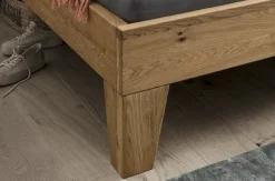 Doppelbett 'Redwood II' 180x200cm Wildeiche geölt