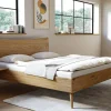 Doppelbett 200x200cm "Faro" Wildeiche massiv geölt