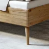 Doppelbett 160x200cm "Faro" Wildeiche massiv geölt