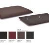 Eckbank 151x201cm 'Granada' Wildeiche geölt & Metall schwarz