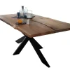 Epoxidharz Esstisch 240x100cm "Kiew" Wildeiche massiv