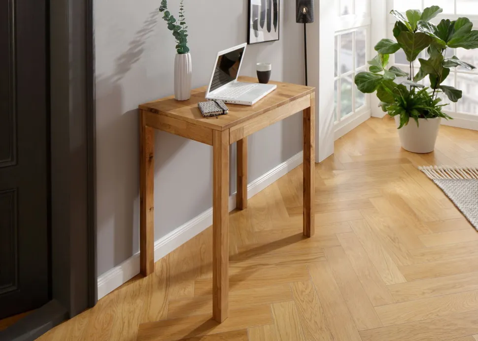 Esstisch "Lenox" 50x70cm Wildeiche massiv