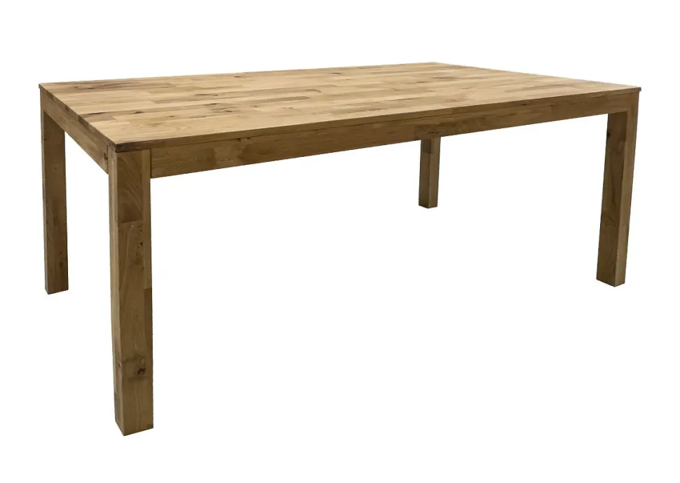 Esstisch "Lenox" 160x85cm Wildeiche massiv