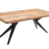 Esstisch verschiedene Größen "Xenia XIII" Mango & Design-Gestell 200 x 100 cm