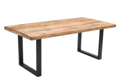 Esstisch verschiedene Größen "Xenia XV" Mango & U-Gestell 200 x 100 cm