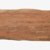 Esstisch verschiedene Größen "Xenia VIII" Akazie & Doppel X-Gestell 180 x 90 cm
