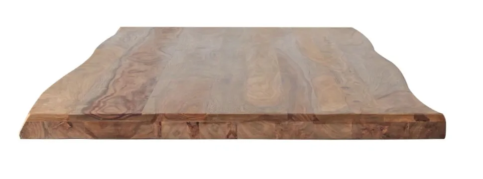 Esstisch verschiedene Größen "Xenia II" Sheesham & U-Gestell 220 x 100 cm