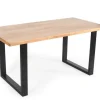 Esstisch verschiedene Größen "Xenia IV" Eiche & U-Gestell 180 x 90 cm