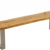 Esszimmerbank 180cm 'Amber II' Wildeiche massiv