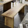 Esszimmerbank 260cm "Amber" Wildeiche massiv