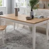 Esszimmerbank mit Truhe 180cm "Jale" Kiefer & Eiche massiv WZ-0622