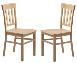 Esszimmerstuhl 2er-Set 'Julia' Buche lackiert