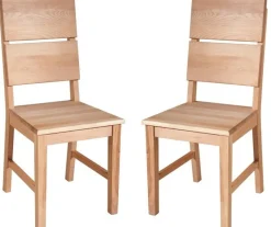 Esszimmerstuhl 2er-Set "Mike" Kernbuche geölt
