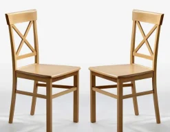 Esszimmerstuhl 2er-Set 'Romeo' Buche lackiert