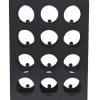 Flaschenregal für 12 Flaschen "Vino 2" Metall schwarz