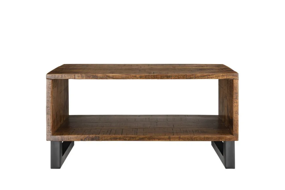 Garderobenbank 90x45cm 'Metro' Altholz & Eisen