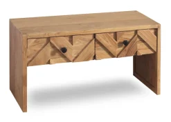Garderobenbank 88x45cm 'Ontario' Akazie massiv
