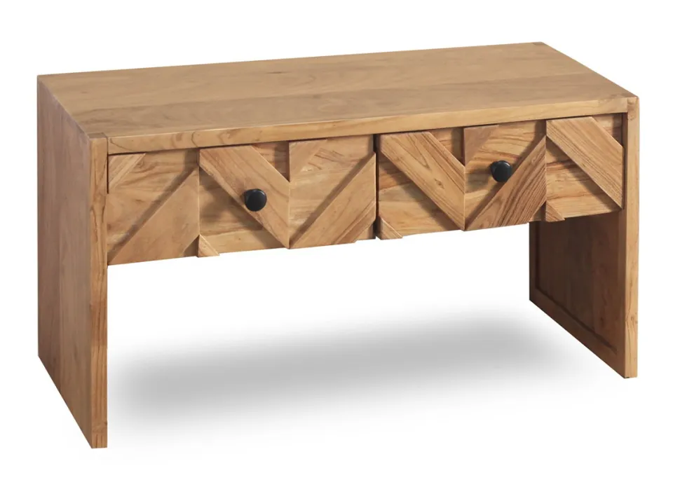 Garderobenbank 88x45cm 'Ontario' Akazie massiv