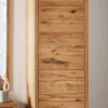 Garderobenschrank 60x200cm 'Lima' Kernbuche massiv