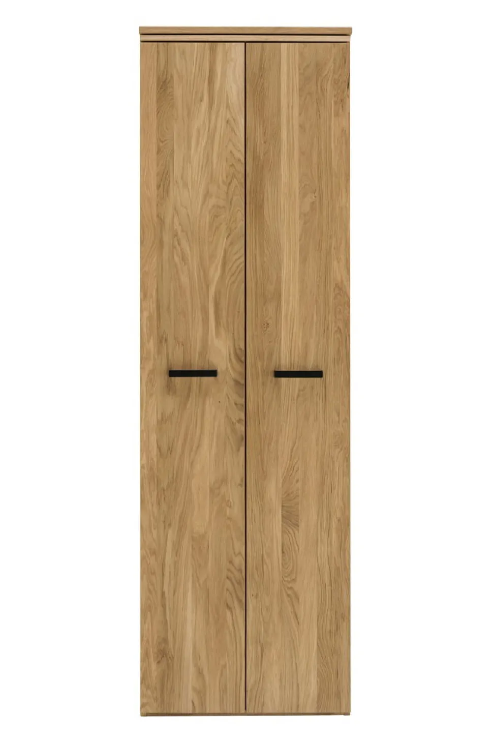 Garderobenschrank 60x195cm "Riga" Wildeiche massiv