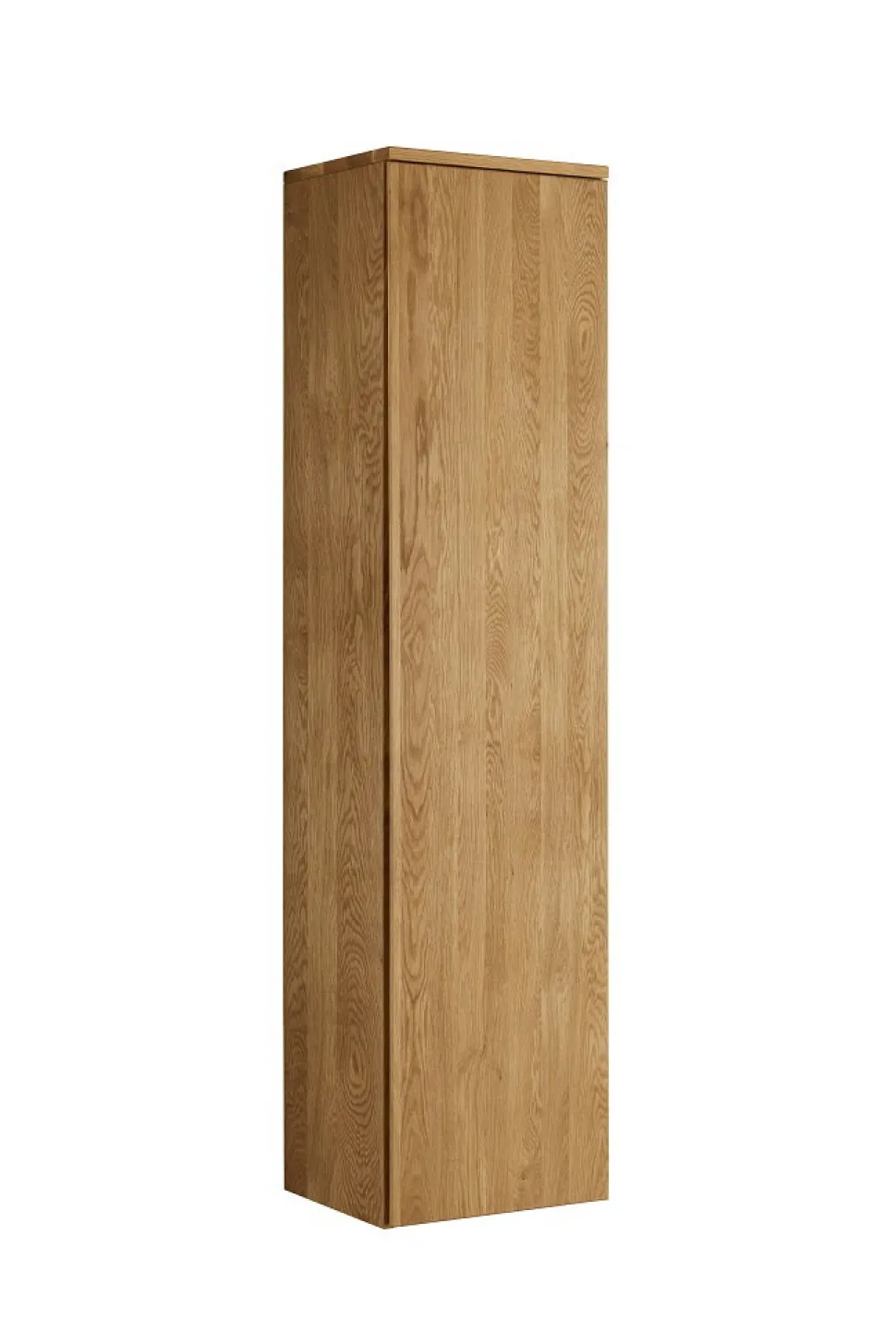 Garderobenschrank 40x165cm "Torino" Wildeiche massiv