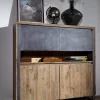 Highboard 130cm 'Genua' Akazie gebürstet