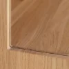 Highboard inkl.Beleuchtung 83x147cm 'Verona' Wildeiche massiv