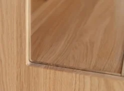 Highboard inkl.Beleuchtung 83x147cm 'Verona' Wildeiche massiv