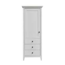 Highboard Kiefer laugenfarbig oder weiß 'Jana' 58x150cm Kiefer laugenfarbig