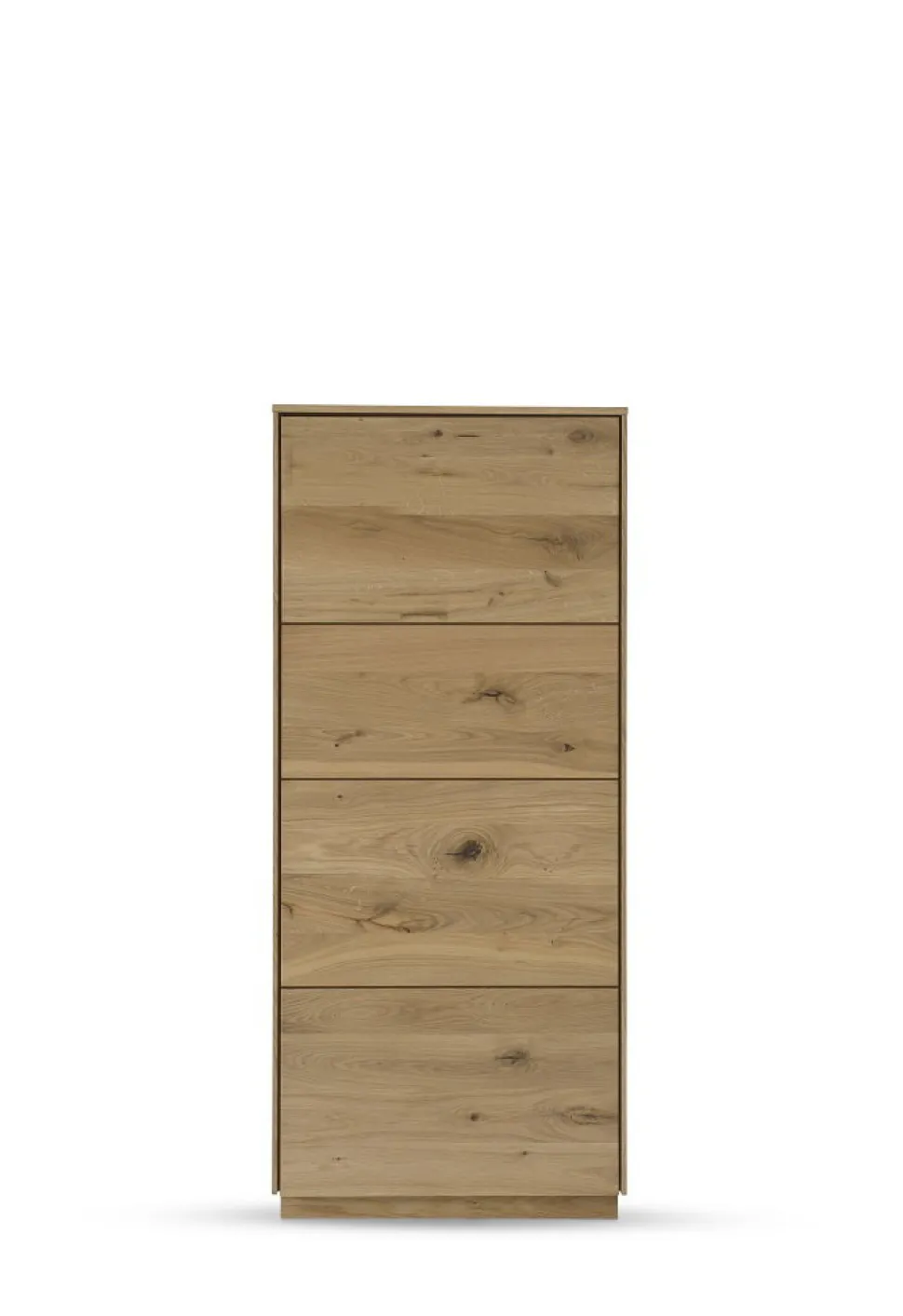 Highboard m.Holztüre 63x145cm 'München' Wildeiche geölt