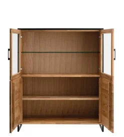 Highboard mit Glas 115x138cm