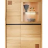 Highboard 103x148cm "Bergamo" Kernbuche geölt WZ-0159