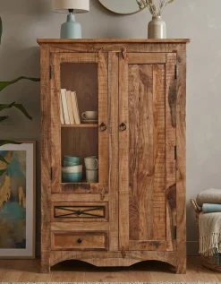 Highboard 95x140cm "Cordoba"' Akazie massiv lackiert