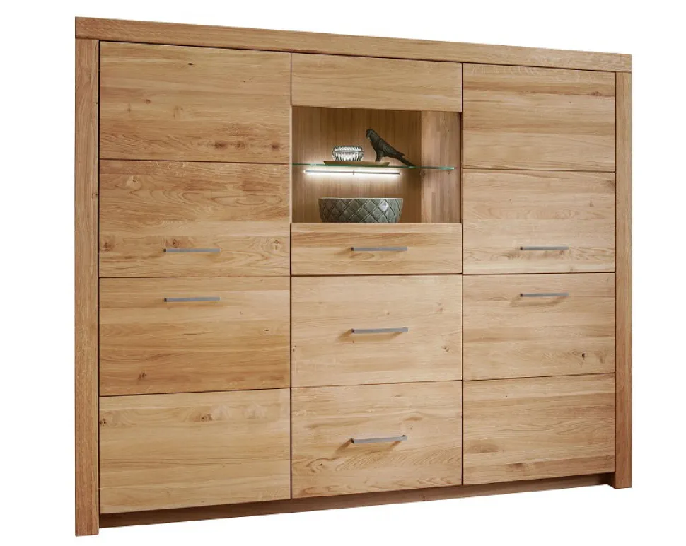 Highboard 170x141cm "Dover" Wildeiche geölt WZ-0169