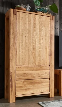 Highboard 79x155cm 'Palermo' Eiche massiv geölt