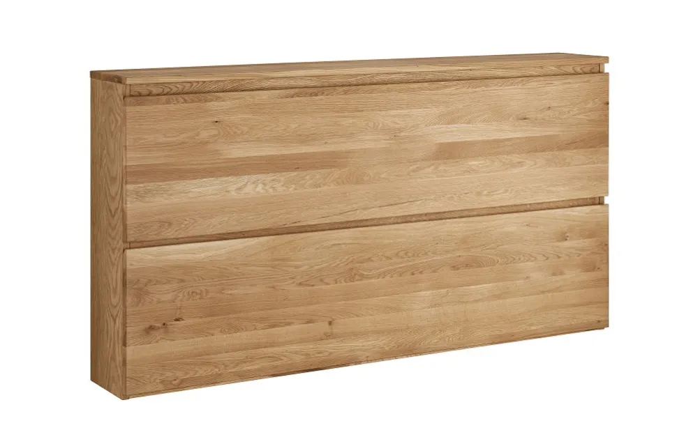 Hänge-Schuhschrank 160x84x24cm "Torino" Wildeiche massiv