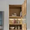 Hängevitrine 61x111cm 'Montreal' Wildeiche geölt