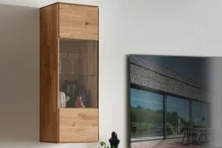Hängevitrine 40x123cm 'Prag' Wildeiche geölt WZ-0546
