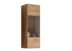 Hängevitrine 40x123cm 'Prag' Wildeiche geölt WZ-0546