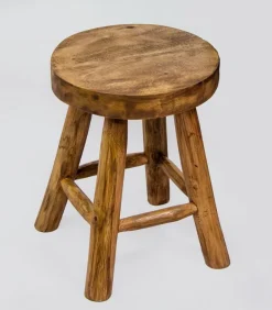 Hocker/Beistelltisch 30cm "Togo" Teakholz