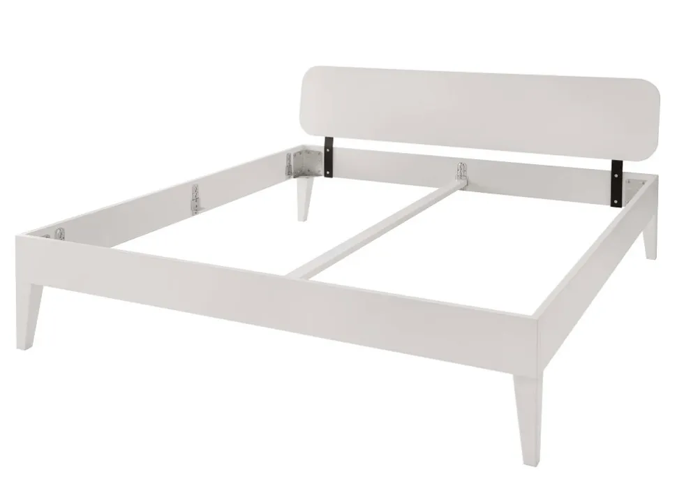 Jugendbett 'Grace III' 140x200cm Wildeiche geölt