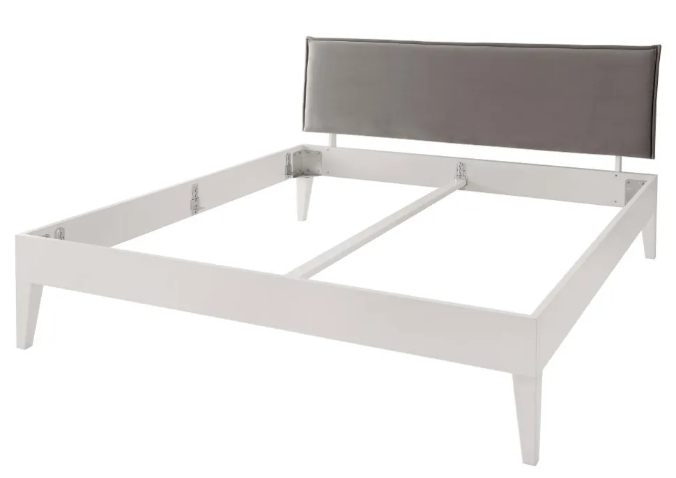 Jugendbett 'Grace V' 140x200cm Wildeiche geölt