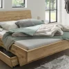 Jugendbett mit Schubkästen 'Redwood I' 140x200cm Wildeiche geölt