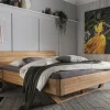 Jugendbett 'Mona' 140x200cm Wildeiche geölt
