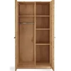 Kleiderschrank 94cm 'San Antonio' Wildeiche geölt