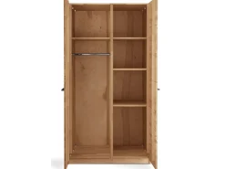 Kleiderschrank 94cm 'San Antonio' Wildeiche geölt