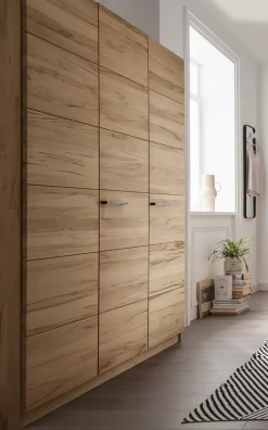 Kleiderschrank 140cm 'San Antonio' Kernbuche geölt