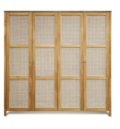 Kleiderschrank 202cm 4-trg.